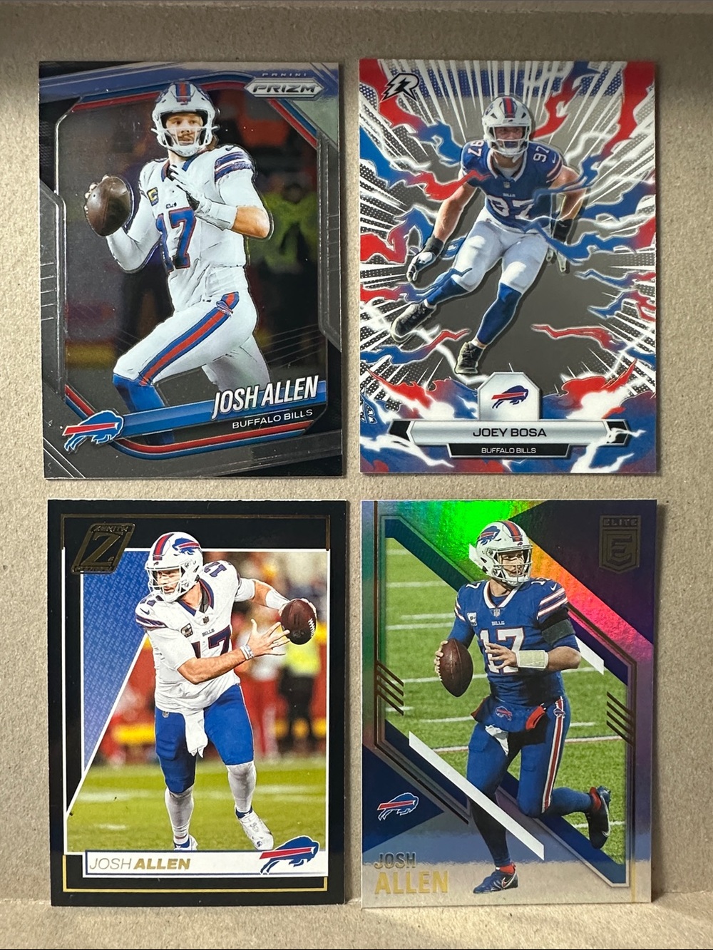 Josh Allen Bills w/ James Cook, Hawes/Bosa Lot of 19 - Picture 2 of 15